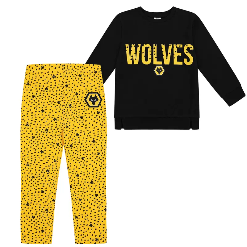 Wolverhampton Wanderers Shirt Store | Sweat & Leggings Set – Infant Collection Wolverhampton Wanderers Official Gear